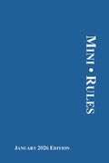 2026 Bankruptcy MiniRules